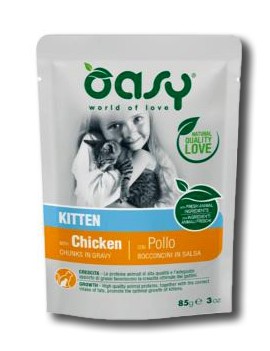 Oasy kot LS Kitten kurczak 85g