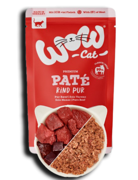 WOW Cat pasztet wołowina 125g