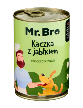 Mr. Bro kaczka z jabłkiem 400g