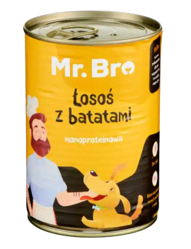 Mr. Bro łosoś z batatami 400g