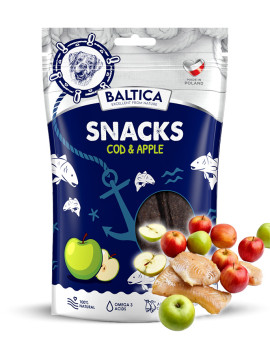 Baltica Snacks Cod & Apple 80g